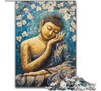 Sleeping Buddha Art Adult Jigsaws 1000 Pieces Difficult, Challenging Game And Family Play Birthday Present, Gifts, Wall Art (26x38cm)