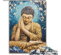 Sleeping Buddha Art Puzzles for Teenagers 2000 Pieces, Challenging Game Toys Every Piece Is Unique - Challenging Family Fun Game (70x100cm)