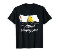 Sleeping Budgie Pyjamas Budgerigar Lover Official Napping T-Shirt