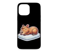 Sleeping Capybara Cozy Women Men Lazy and Cute Capybara Case for iPhone 13 Pro Max