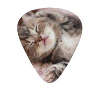 Sleeping Cat Guitar Paddle 12 Pack Guitar Pickup Suitable For Playing Acoustic Guitars, Electric Guitars, Etc.