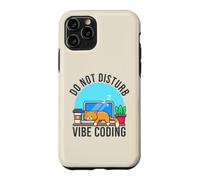 Sleeping Cat Programmer AI Developer Vibe Coding for Women Case for iPhone 11 Pro