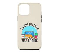 Sleeping Cat Programmer AI Developer Vibe Coding for Women Case for iPhone 12 Pro Max