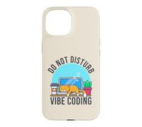 Sleeping Cat Programmer AI Developer Vibe Coding for Women Case for iPhone 15