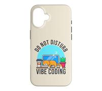 Sleeping Cat Programmer AI Developer Vibe Coding for Women Case for iPhone 16
