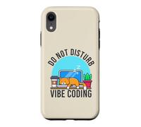 Sleeping Cat Programmer AI Developer Vibe Coding for Women Case for iPhone XR