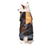 Sleeping Cats in The Desert Dog Hoodie for Small, Soft Breathable, Pet Clothes for Small