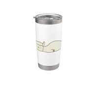 Sleeping Cute Llama Stainless Steel Insulated Tumbler