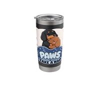 Sleeping Dachshund Paws & Take A Nap Stainless Steel Insulated Tumbler