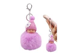 Sleeping Doll Plush Keychain Pendant,Stuffed Pendant Cute Sleeping Doll Plush Toy - Children Birthday Gift Toy Anime, Stuffed Animals Keyring for Lovers Friends Family