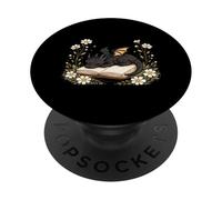Sleeping Dragon On Book Fantasy Reader Literature Bookworm PopSockets Adhesive PopGrip
