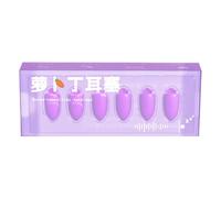 Sleeping Ear Plugs, Foam Reusable Noise Cancelling Ear Plugs - Waterproof Soft Hearing Protection Carrot Shape Earbuds with Storage Case for Working Travel Studying