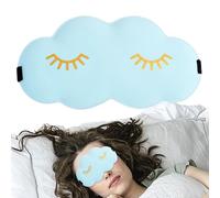 Sleeping Eye Cover Ergonomic Adjustable Button Sleep Blindfold