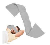 Sleeping Eye Cover, Light Blocking Face Patch, Soothing Microbead Fill, Eye Shield with Strap for Hotel, Nap, Train, Camping, Travel Rest, Kids, Adult, Home Use, 27.56 Inches