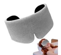 Sleeping Eye Cover - Luxury Portable Mask, Soft Breathable Device, Gentle on the Skin, Adjustable Strap, Lightweight for Insomnia and Travel, Perfect for Side Sleepers, All Day