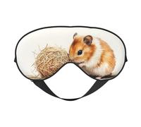 Sleeping Eye Mask Light Blocking Blindfold Eye Sleep Mask Adjustable Strap Sleep Shade Cover Bedtime Blackout Eyeshade for Yoga Nap Travel Shift Party