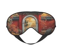 Sleeping Eye Mask Light Blocking Blindfold Eye Sleep Mask Adjustable Strap Sleep Shade Cover Bedtime Blackout Eyeshade for Yoga Nap Travel Shift Party