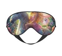 Sleeping Eye Mask Light Blocking Blindfold Eye Sleep Mask Adjustable Strap Sleep Shade Cover Bedtime Blackout Eyeshade for Yoga Nap Travel Shift Party