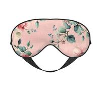 Sleeping Eye Mask Light Blocking Blindfold Eye Sleep Mask Adjustable Strap Sleep Shade Cover Bedtime Blackout Eyeshade for Yoga Nap Travel Shift Party