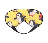 Sleeping Eye Mask Light Blocking Blindfold Eye Sleep Mask Adjustable Strap Sleep Shade Cover Bedtime Blackout Eyeshade for Yoga Nap Travel Shift Party