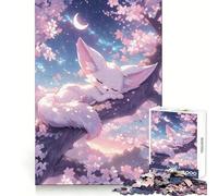 Sleeping Fennec Fox 1000 Piece Jigsaw Puzzles for Adults Pure Logic Toy Soothing Fun Sharp Cut Amazing Present 38x26cm