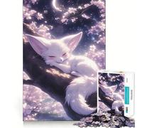 Sleeping Fennec Fox 1000 Piece Jigsaw Puzzles for Teenagers Smart Game Bonding Time Image Assembly Fine Art Piece 38x26cm