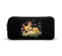Sleeping Fennec Fox Pencil Case Cute Pen Pouch Cosmetic Bag Pecil Box Organizer for Travel Office