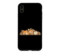 Sleeping Forest Friends Woodland Animals Cottagecore Case for iPhone XS Max