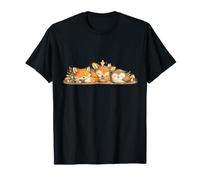 Sleeping Forest Friends Woodland Animals Cottagecore T-Shirt