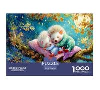 Sleeping Friends_2 Jigsaw Puzzles Puzzles for Adults Kids. 1000 Piece Impossible Challenge Toy Educational Game Home Decoration for Educational Games Gifts 70x50cm/1000pcs