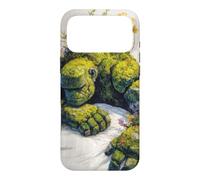 Sleeping Golem Nature Giant Fantasy Art Case for iPhone 17 Pro Max