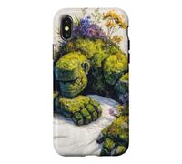 Sleeping Golem Nature Giant Fantasy Art Case for iPhone X/XS
