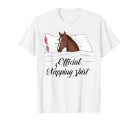 Sleeping Horse Lover Pyjamas Official Napping T-Shirt
