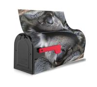 sleeping koala cap Print Decorative Waterproof Mailbox Cover Magnetic Mailbox Wraps Cute Festive Home Decor