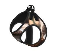 Sleeping Koala Cap Print Dog Harness Adjustable Walk Puppy Harnesses Leash Clips Pet Harnesses Training Pet Vest