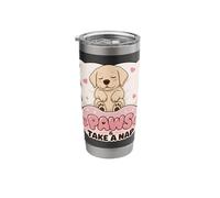 Sleeping Labrador Paws & Take A Nap Stainless Steel Insulated Tumbler