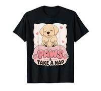 Sleeping Labrador Paws & Take A Nap T-Shirt