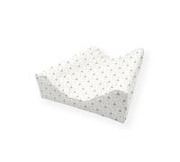 Sleeping Lionzzz Curve Pro Anti-roll Baby Changing Mat, Comfortable Supportive Wedge Design, Waterproof PVC & Foam Diaper Mat, Essentials for Newborn & Toddlers, 70 x 45 x 15 cm (Sea)