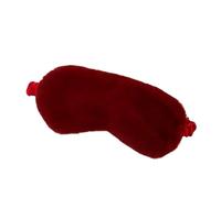 Sleeping Mask Sleeping Blindfold Soft Plush Eye Masks Cute Love Cloud Eye Cover Plush Mask Eyepatch Nap Health Eye Cover(Crimson)