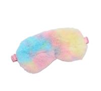 Sleeping Mask Sleeping Blindfold Soft Plush Eye Masks Cute Love Cloud Eye Cover Plush Mask Eyepatch Nap Health Eye Cover(Colored Yellow)