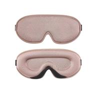 Sleeping Mask Soft Smooth Sleep Mask for Eyes Travel Shade Cover Rest Relax Sleeping Blindfold Eye Cover Sleeping Aid(Pink)