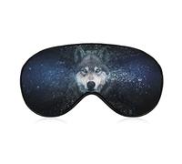 Sleeping Mask Wolf 3D Sleep Eye Mask for Men Women Teens Kids, Night Sleep Mask & Blindfold, Block Out Light, Soft Comfort Eye Shade Cover for Travel Yoga Nap