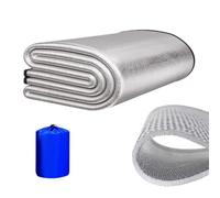 Sleeping Mat Camping - Composite PVC Aluminum Foil, Thickened Pearl Cotton | Insulating Tent Pad, Thermal Reflective Sleeping Mat | Outdoor Travel Home Adventure Camping Gear