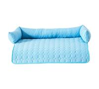 Sleeping Mat for Dogs - Cooling Pet Bed Pad, Sofa Protection, Scratch-Resistant Puppy Lounge Cushion | Summer Chill Rest Area, Small, Medium, Large, Breed Cage, Kennel, Floor, Couch, Patio, R