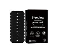 Sleeping Mouth Tape, Portable Flexible Sleep Tape, 30 Pieces Anti-Sleep Snorant Patch, Anti-Sleeping Pill Patch, Prevents Dry Mouth and Relieves Snoring, Door for Amelio