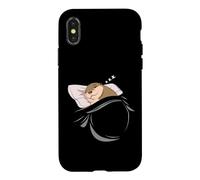 Sleeping Otter Lover Stuff Nap Snooze Cozy Owner Sea Otters Case for iPhone X/XS