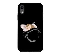 Sleeping Otter Lover Stuff Nap Snooze Cozy Owner Sea Otters Case for iPhone XR