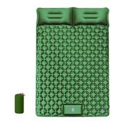 Sleeping Pad Double Ultralight Inflatable Camping Mat - Self Inflating Camping Mattress Portable Air Bed, Waterproof Compact For Backpacking Hiking Beach Tent,Green1-190 * 120 * 5cm