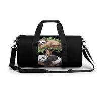 Sleeping Panda and Sloth Gym Bag Travel Duffel for Men Women