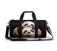 Sleeping Panda and Sloth Gym Bag Travel Duffel for Men Women
